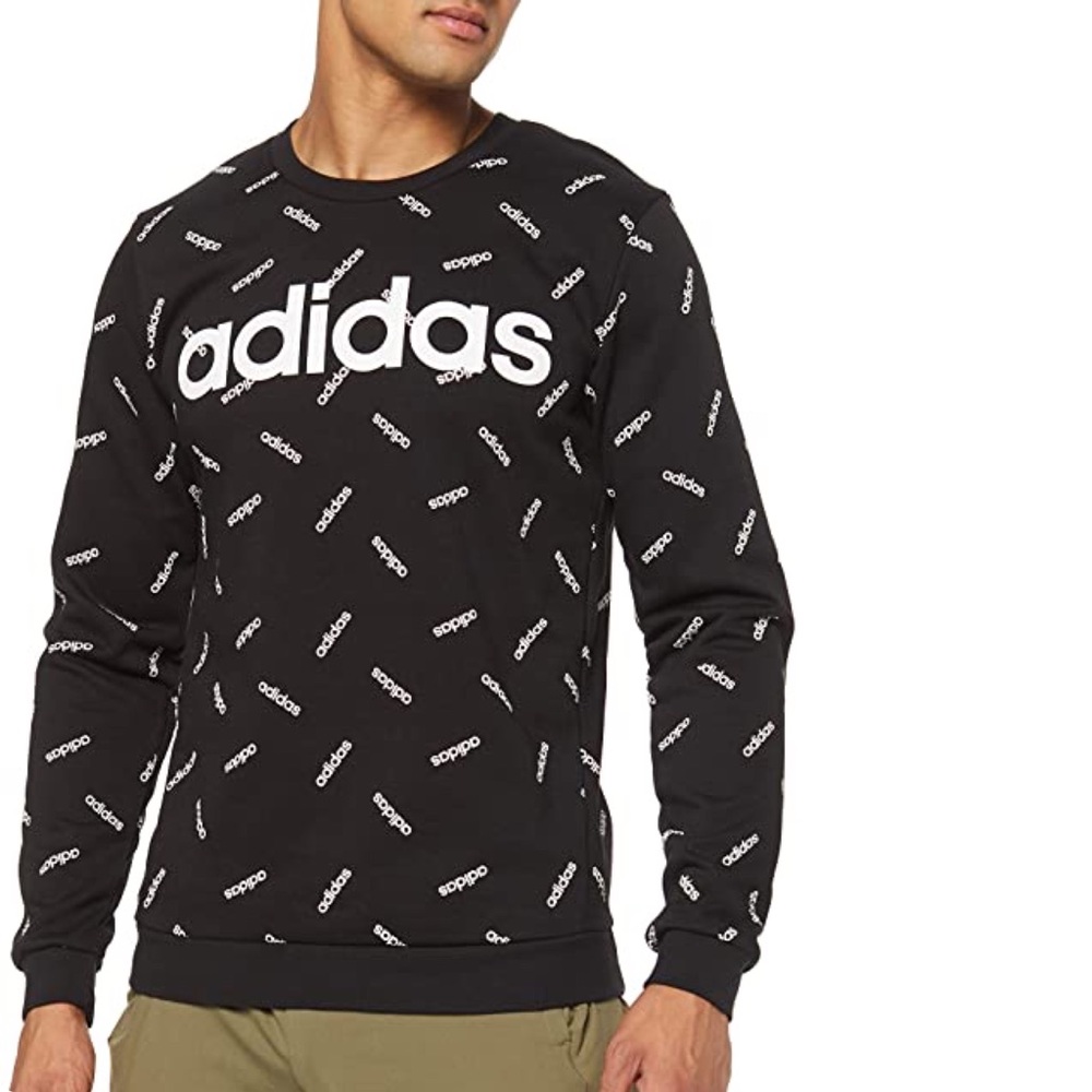 Adidas Crew Neck Long Sleeves Sweatshirt - Picture 2 of 5